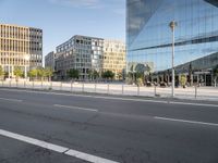 Glass Walled Building in the Cityscape of Berlin