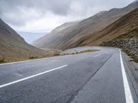 Gloomy Austria Landscape: Timmelsjoch Mountain