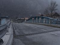 Gloomy Day in the Alps, France