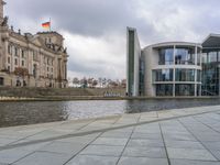 A Gloomy Day in Berlin: Classic and Modern Architecture