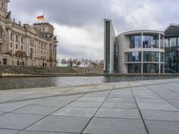 A Gloomy Day in Berlin: Classic and Modern Architecture