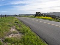 A Gloomy Day in California: Green Fields and Grey Skies