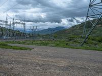 Gloomy Day in Colorado: Construction and Power Plant