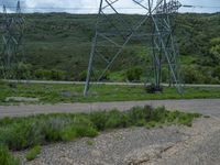 A Gloomy Day in Colorado: Gravel Road and Landscape