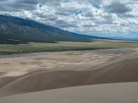 A Gloomy Day in the Great Sand Dunes, Colorado