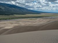 A Gloomy Day in the Great Sand Dunes, Colorado