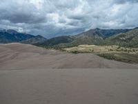 Gloomy Day in Great Sand Dunes National Park, Colorado