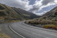 Gloomy Day in the Highlands: Mountainous Landscape 001