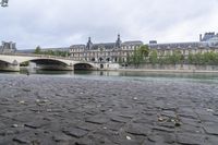 A Gloomy Day in Paris, France