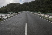 Gloomy Day on the Road: Landscape with Clouds