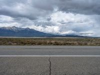 Gloomy Day in Rural Colorado Landscape