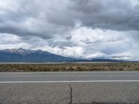 Gloomy Day in Rural Colorado Landscape