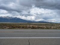 Gloomy Day in Rural Colorado Landscape