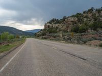 A Gloomy Day in Rural Utah, USA