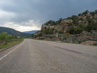 A Gloomy Day in Rural Utah, USA