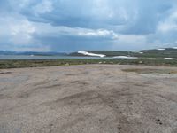 A Gloomy Day by the Coastal Area of Utah