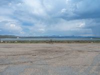 Gloomy Day Along Utah's Coastal Landscape