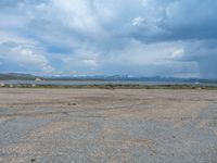 Gloomy Day Along Utah's Coastal Landscape