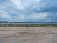 Gloomy Day Along Utah's Coastal Landscape