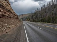 A Gloomy Day in Utah: Landscape Road