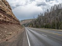 A Gloomy Day in Utah: Landscape Road