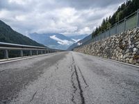 Gloomy Landscape in Austrian Highlands