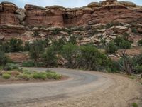 Gloomy Landscape in Utah: Grey Sky and Gravel Roads