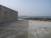 Gloomy Porto Coastline: Concrete Shadows