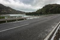 Gloomy Road Under a Grey Sky