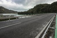 Gloomy Road Under a Grey Sky