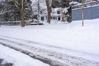 Gloomy Winter Morning in Toronto, Canada