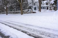 Gloomy Winter Morning in Toronto, Canada