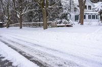 Gloomy Winter Morning in Toronto, Canada