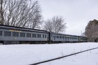 Gloomy Winter in Toronto: Factory and Railroad