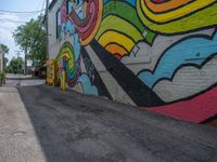 Graffiti Wall in the Art District of Salt Lake City