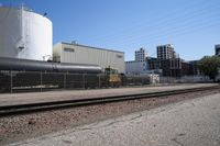 Grand Rapids Iowa Industrial Cityscape 003