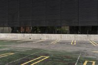 Grass Parking Lot in Canada