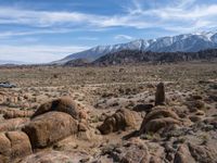 Gravel Pathways of Alabama Hills, USA