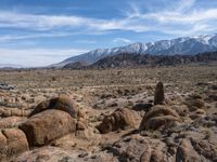 Gravel Pathways of Alabama Hills, USA
