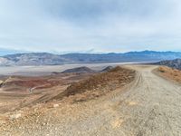 Gravel Road Overlooking Landscape