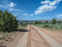 Gravel Road in Rural Utah: A Scenic Landscape