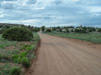 Gravel Road in Utah: Embraced by Nature's Surroundings