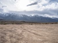 Gravel Roads in Alabama Hills, California