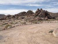 Gravel Tracks of California's Desert Landscape
