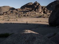 Gravel Tracks and Mountain Views in Alabama Hills
