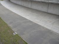 Grey Concrete Surface: A Snapshot of Berlin's Urban Landscape