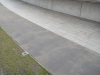 Grey Concrete Surface: A Snapshot of Berlin's Urban Landscape