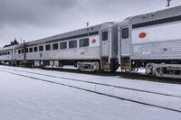 Grey Sky in Toronto: A Day in an Industrial Factory with Snow