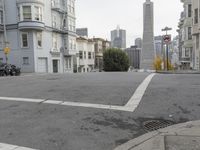 Grey Sky above Urban Skyline of San Francisco