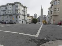 Grey Sky above Urban Skyline of San Francisco